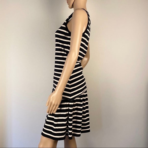 NEW DEREK LAM 10 CROSBY STRIPED MINI DRESS - Picture 6 of 10